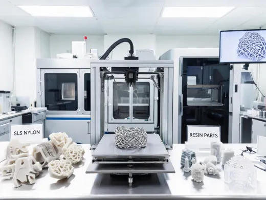 Industrial 3D printed lattice prototype