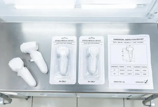 Medical device molded prototypes